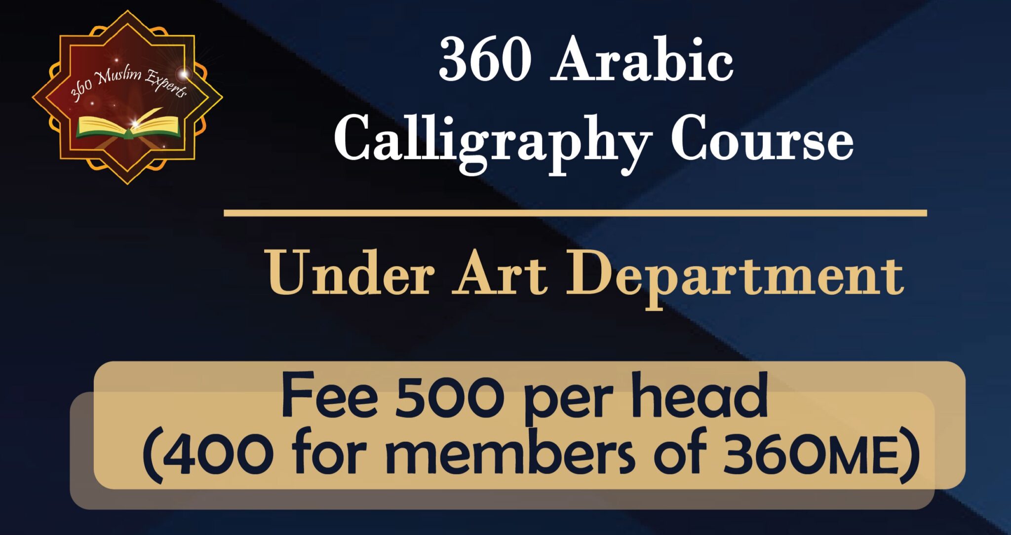 360 Arabic Calligraphy Course